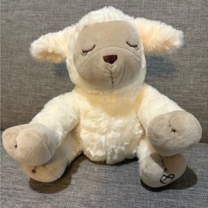 Swaddle Me Plush Cream and Tan Lamb 
Smoke free home